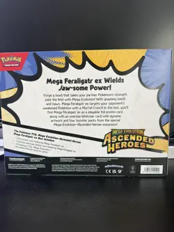 Pokemon TCG: Mega Evolution Ascended Heroes - Mega Feraligatr ex Box - Image 1