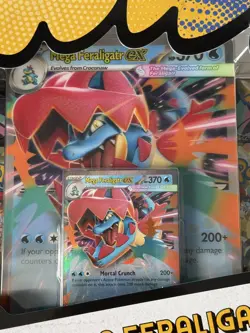 Pokemon TCG Mega Evolution Ascended Heroes Mega Feraligatr ex Box Fast Ship ✅ - Image 3