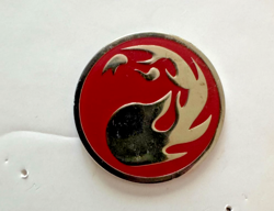 Magic: The Gathering - Mountain Mana Symbol Pin - Licensed MTG Collectible - Image 1