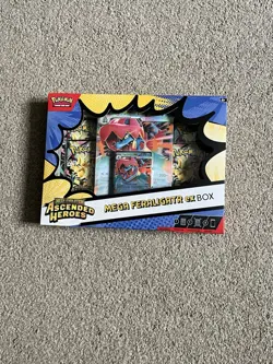Pokemon TCG | Mega Evolution Ascended Heroes | Mega Feraligatr ex Box |Fast Ship - Image 1