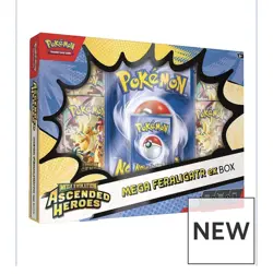Pokemon Pokemon TCG: Mega Evolution Ascended Heroes - Mega Feraligatr ex Box - Image 1
