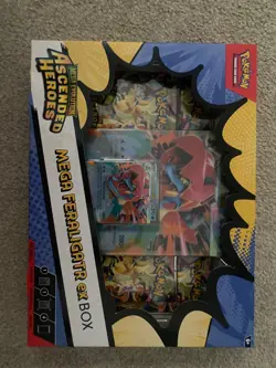 Pokemon TCG Mega Evolution Ascended Heroes Mega Feraligatr EX Box - New & Sealed - Image 1