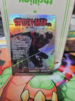 Miles Morales - Ultimate Spider-Man Borderless FOIL 0234 MTG SPM Nm/M *ON HAND* - Image 2
