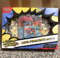 Pokemon TCG Mega Evolution—Ascended Heroes Feraligatr ex Box - Image 1