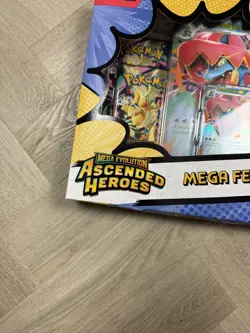 Pokemon TCG Mega Evolution Ascended Heroes Mega Feraligatr ex Box - Image 5
