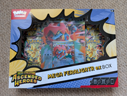 Pokemon TCG Mega Evolution Ascended Heroes Mega Feraligatr ex Box - Image 1