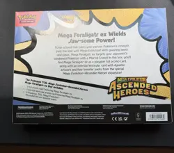 Pokemon TCG Mega Feraligatr ex Box Mega Evolution—Ascended Heroes - Image 2