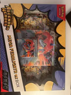 Pokemon TCG: Mega Evolution-Ascended Heroes Mega Feraligatr ex Box - Image 1
