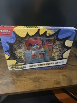 Pokemon TCG Mega Evolution—Ascended Heroes Mega Feraligatr ex Box - 1 Box - Image 1