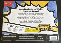 Pokemon TCG Mega Evolution—Ascended Heroes Mega Feraligatr ex Box - Image 2