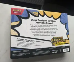 Pokemon TCG Mega Evolution—Ascended Heroes Mega Feraligatr ex Box Promo - Image 2
