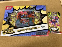 Pokemon TCG Mega Evolution Ascended Heroes Mega Feraligatr ex Promo Box - Image 1