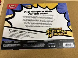 Pokemon TCG Mega Evolution Ascended Heroes Mega Feraligatr ex Promo Box - Image 2