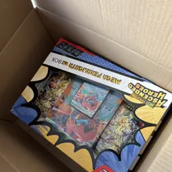 Pokemon TCG Mega Evolution Ascended Heroes Mega Feraligatr EX Box Promo 2020 - Image 1