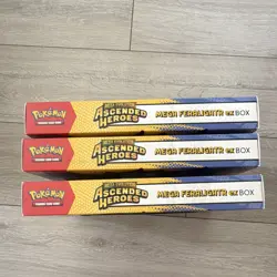Pokemon TCG Mega Evolution Ascended Heroes Feraligatr EX Box (3 boxes!!!) - Image 3