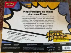 Pokemon TCG Mega Evolution—Ascended Heroes Feraligatr ex Box 1 Box Booster Promo - Image 2