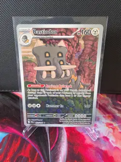 Bastiodon Pitch Black 093/084 IR N/M Pokemon TCG - Image 1