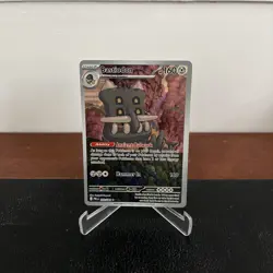 Pokemon TCG Bastiodon 093/084 Illustration Rare Holo Pitch Black - Image 1