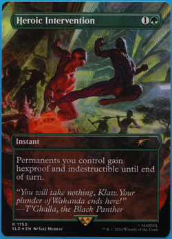 Heroic Intervention (Secret Lair Promo) FOIL MINT MTG CARD (503322) ABUGames - Image 1
