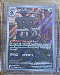 Bastiodon 093/084 IR Illustration Rare Pokemon Pitch Black - Image 1