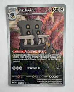 Bastiodon - 093/084 - Illustration Rare - Pitch Black - NM/M - Pokemon Card - Image 1