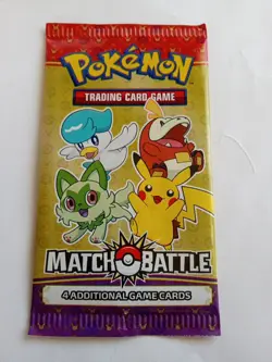 2023 Pokemon Match Battle McDonalds Promo Sealed Booster Card Free Shipping! - Image 1