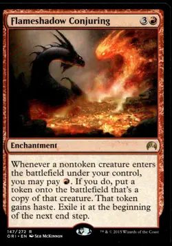 Flameshadow Conjuring Magic Origins Regular Magic: The Gathering TCG Single Card - Image 1