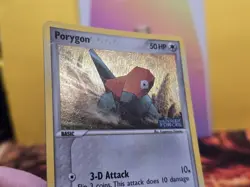 Porygon 69/115 EX Unseen Forces Stamped Reverse Holo Pokemon Card 2005 NM - Image 4