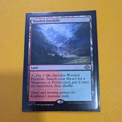 Wizards of the Coast MTG Wooded Foothills 0236 Regular Rare EN Modern Horizons 3 - Image 1