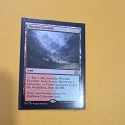 Wizards of the Coast MTG Wooded Foothills 0236 Regular Rare EN Modern Horizons 3 - Image 2