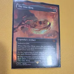 Wizards of the Coast MTG The One Ring 0451 Foil Borderless Promo EN LTR - Image 2