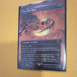 Wizards of the Coast MTG The One Ring 0451 Foil Borderless Promo EN LTR - Image 3