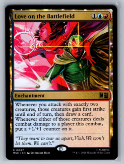 Love on the Battlefield R 0087 Marvel Super Heroes Regular - Image 1