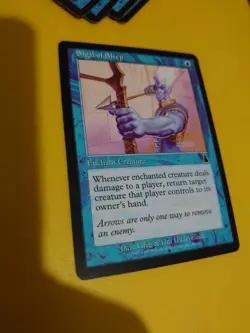 Sigil of Sleep. Enchant Creature. Urza's Destiny MTG Card. . - Image 4