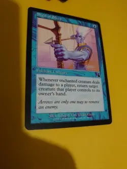 Sigil of Sleep. Enchant Creature. Urza's Destiny MTG Card. . - Image 5