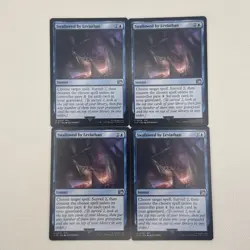 4x MTG - Swallowed by Leviathan Final Fantasy Regular NM Playset - Image 1