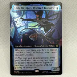 MTG - Lady Octopus, Inspired Inventor (Extended Art) Marvel's Spider-Man Foil - Image 1