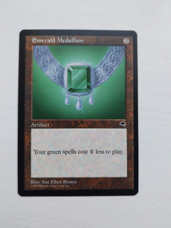 MTG [Magic the Gathering] Emerald Medallion Tempest [Commander] [Premodern] NM/M - Image 1