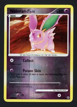 Nidoran Reverse Holo 97/132 Secret Wonders Common Pokemon TCG - Image 1
