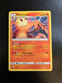 Charizard 3/70 Holo Rare Dragon Majesty Pokemon Holo Lightly Played - Image 1