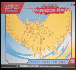 Pokemon SV: Paradox Rift Roaring Moon Elite Trainer Box - Factory-Sealed ETB - Image 1