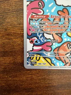 Tatsugiri #186/167 — Twilight Masquerade Holo Pokemon Card | Mint Condition - Image 4