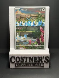 Swablu 213/182 Illustration Rare Pokemon SV04: Paradox Rift Holo - Image 1