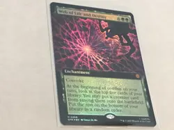 Web of Life & Destiny Extended Art Foil MTG Marvel's Spider-Man #268 NP - Image 1