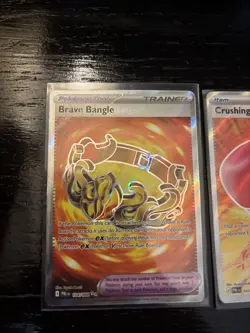 Pokemon Tcg Pitch Black Items Crushing Hammer, Dark Bell, Brave Bangle - Image 2