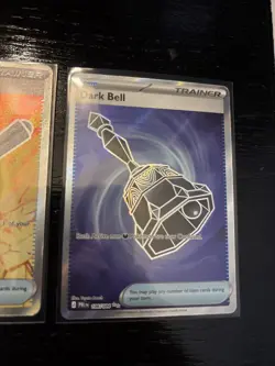 Pokemon Tcg Pitch Black Items Crushing Hammer, Dark Bell, Brave Bangle - Image 4