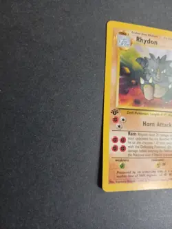 Pokemon Rhydon 45/64 + Rhyhorn 61/64 1st Edition Jungle 1999 NM/M Never Played - Image 3