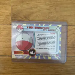 Electrode #101 2000 Topps Pokemon TV Animation Edition Series 2 - Image 2