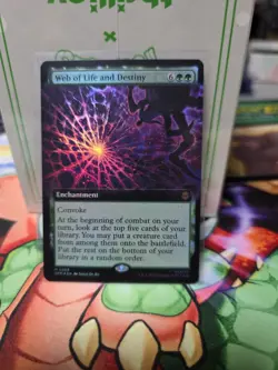 Web of Life and Destiny Extended FOIL Marvel's Spider-Man MTG MINT 🔥 - Image 1