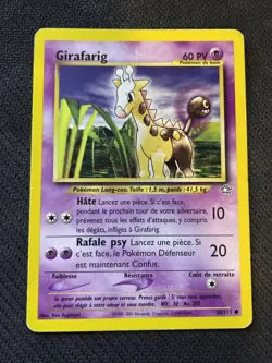 GIRAFARIG COMMUNE - POKEMON 58/111 NEO GENESIS EDITION 2 FR - Image 1